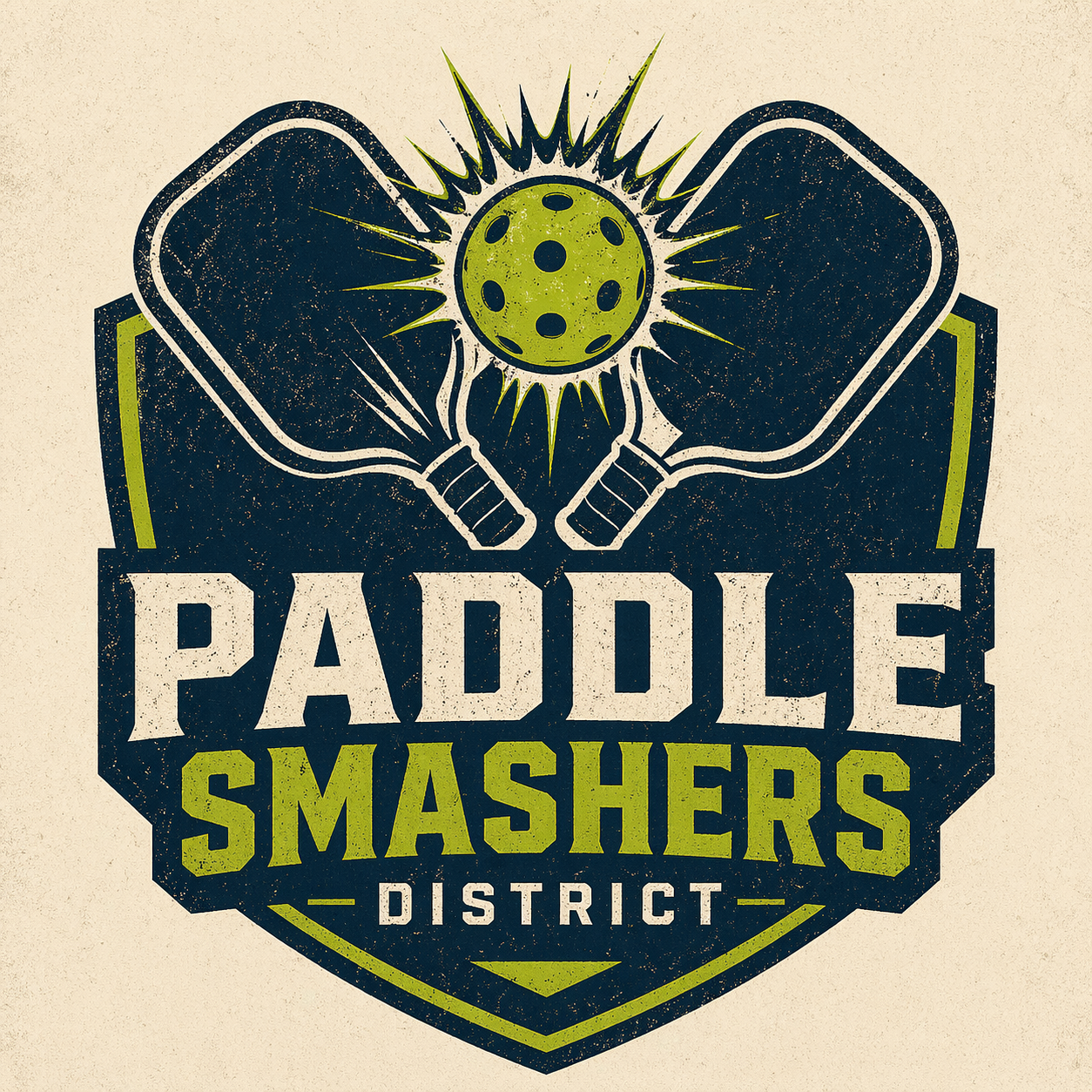 Paddle Smashers District Logo